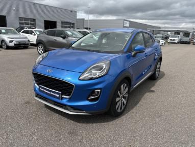 Voir le détail de l'offre de cette FORD Puma 1.0 EcoBoost 125ch mHEV Titanium X 6cv de 2021 en vente à partir de 255.73 €  / mois