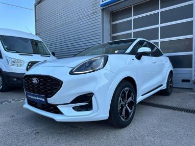 Voir le détail de l'offre de cette FORD Puma 1.0 EcoBoost Hybrid 125ch ST Line S&S (mHEV) de 2024 en vente à partir de 25 990 € 