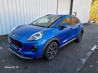 Voir le détail de l'offre de cette FORD Puma 1.0 EcoBoost 125ch mHEV Titanium 7cv de 2020 en vente à partir de 185.76 €  / mois