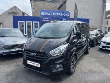 Voir le détail de l'offre de cette FORD Transit Custom Fg 320 L1H1 2.0 EcoBlue 170 S&S Cabine Approfondie Sport BVA6 de 2023 en vente à partir de 437.81 €  / mois