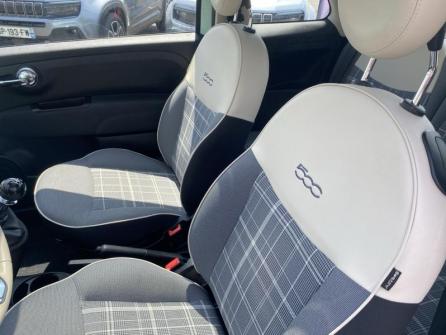 FIAT 500 1.2 8v 69ch Lounge à vendre à Châteauroux - Image n°10