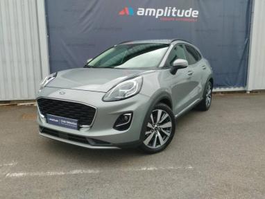 Voir le détail de l'offre de cette FORD Puma 1.0 EcoBoost 125ch mHEV Titanium X 6cv de 2021 en vente à partir de 164.58 €  / mois