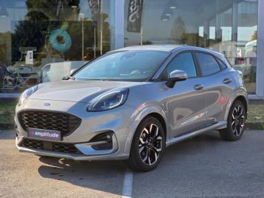 Voir le détail de l'offre de cette FORD Puma 1.0 Flexifuel 125ch S&S mHEV ST-Line X de 2023 en vente à partir de 229.71 €  / mois