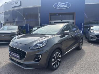 Voir le détail de l'offre de cette FORD Puma 1.0 Flexifuel 125ch S&S mHEV Titanium de 2024 en vente à partir de 223.38 €  / mois