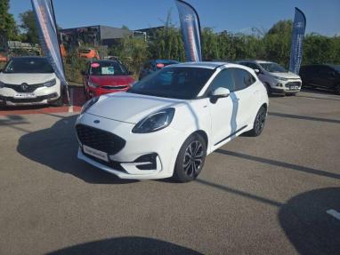Voir le détail de l'offre de cette FORD Puma 1.0 Flexifuel 125ch S&S mHEV ST-Line de 2022 en vente à partir de 209.75 €  / mois