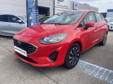 Voir le détail de l'offre de cette FORD Fiesta 1.0 Flexifuel 95ch Titanium Business 5p de 2022 en vente à partir de 144.7 €  / mois