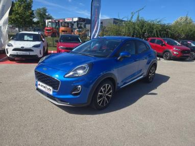 Voir le détail de l'offre de cette FORD Puma 1.0 EcoBoost 125ch mHEV Titanium 6cv de 2021 en vente à partir de 226.14 €  / mois