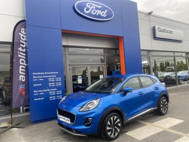 Voir le détail de l'offre de cette FORD Puma 1.0 Flexifuel 125ch S&S mHEV Titanium de 2024 en vente à partir de 218.06 €  / mois