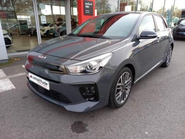 Voir le détail de l'offre de cette KIA Rio 1.0 T-GDI 100ch MHEV GT-Line iBVM6 de 2021 en vente à partir de 184.38 €  / mois