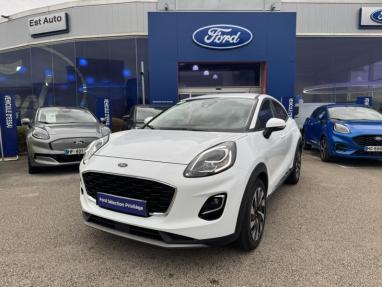 Voir le détail de l'offre de cette FORD Puma 1.0 Flexifuel 125ch S&S mHEV Titanium de 2023 en vente à partir de 201.11 €  / mois